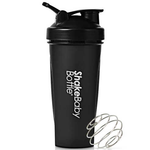 쉐이크베이비 보틀 쉐이커 790ml 1입, 블랙, 1개