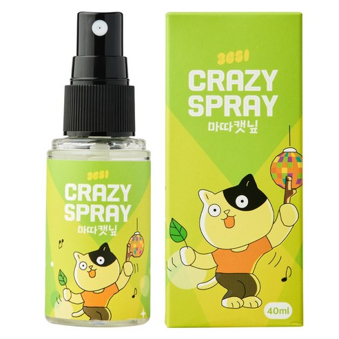 3651 크레이지 스프레이 고양이 캣닢, 1개, 40ml, 마따캣닢
고양이 간식 3651 크레이지 스프레이 고양이 캣닢, 1개, 40ml, 마따캣닢
고양이 간식