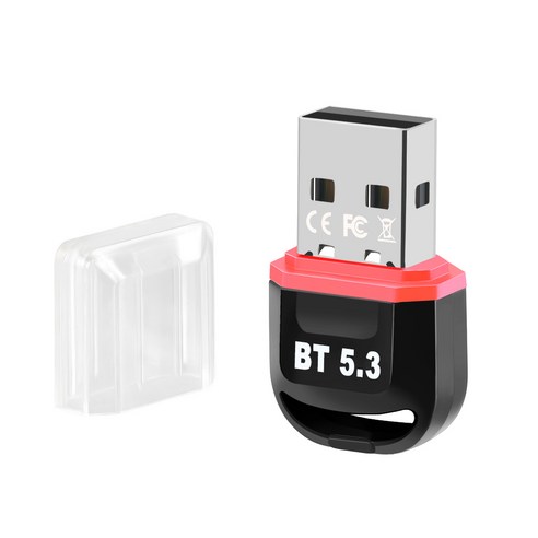 동글이5.3 아이퀸 블루투스 USB 5.3 동글이 컴퓨터 PC 노트북 데스크탑 윈도우10 11 USB 5.3동글이, 레드., 5 . 3 블루투스 동글 Best Top5