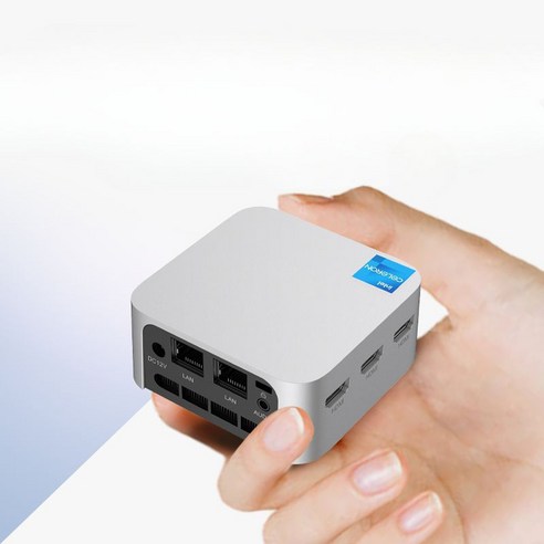 미니 PC T8 N100 윈도우 11 DDR 8G SSD 미포함 큐브형 컴퓨터 사무용 MINI 데스크탑, 8GB, 512GB, T8PLUS N100 WIFI6 WIN11