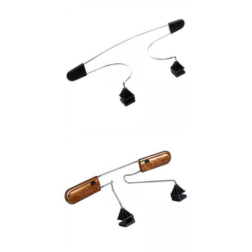정장 재킷 내구성에 대 한 2Pcs 차량 자동차 재킷 정장 옷걸이, {"사이즈":"525x250mm"}, {"수건소재":"스테인레스 스틸"}, 검은 색