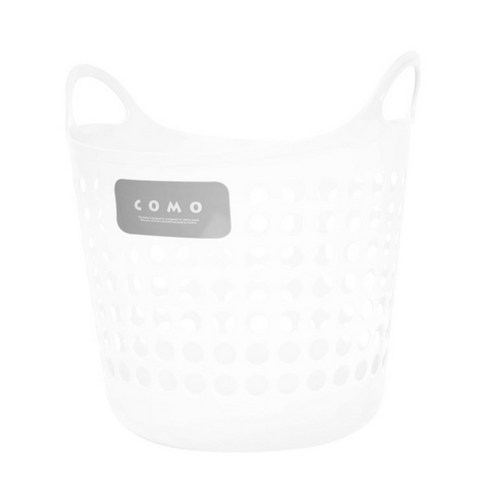 이노마타 다용도 빨래 바구니 멀티 바스켓 COMO 27L, WHITE CLEAR, 1개