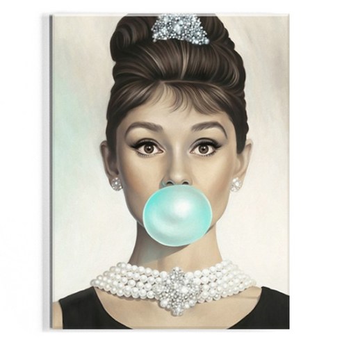 오로라데코덴 캔버스형 보석십자수 30x40cm, MK074 티파니 오드리