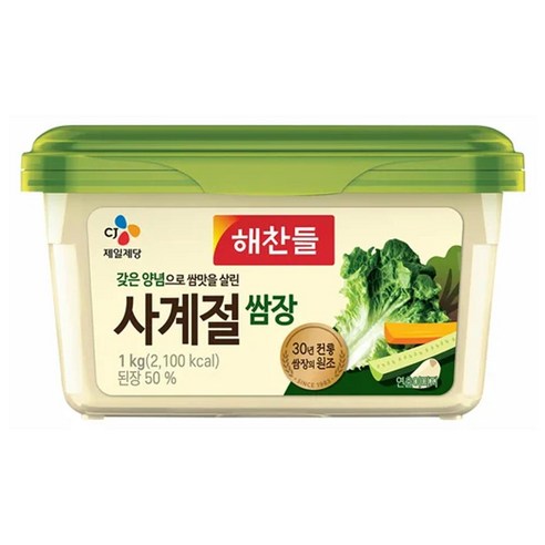 해찬들 사계절쌈장 1kg, 12개