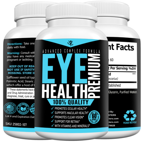 눈 건강 비타민 루테인 & 제아잔틴 Vision Health Eye Strain 서포트 2 Red