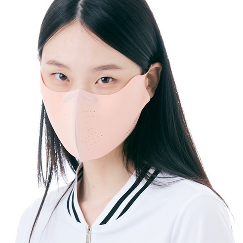 [AVAVE] 어베이브 라이트벤트 자외선차단 스포츠 골프 마스크, 핑크 M, 라이트벤트:핑크 M, 1개