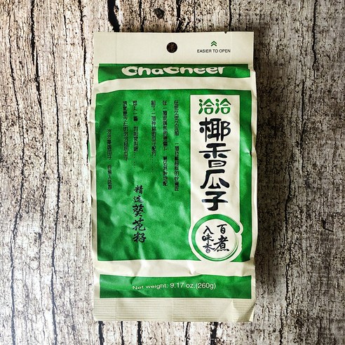 차마요 중국식품 중국 까먹는 해바라기 챠챠 꽈즈 코코넛 향