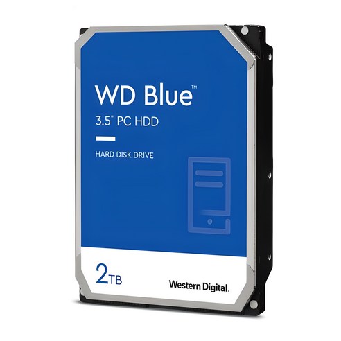 WD Blue HDD SATA3 하드디스크, WD20EZBX, 2TB