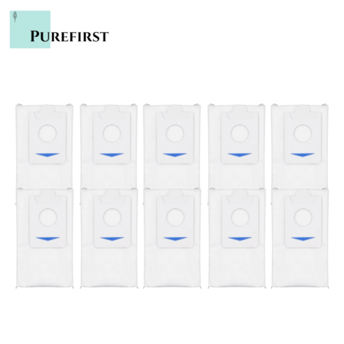 퓨어퍼스트 에코백스 더스트백 X2 옴니 프로 호환 먼지봉투, 10개