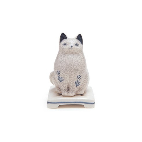 [만복향당] 고양이 도자기 향로 향꽂이 리뷰 후기