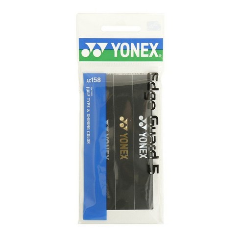 요넥스 (YONEX) 테니스 엣지 가드 5 AC158 (라켓 3 개) 블랙, 007 블랙