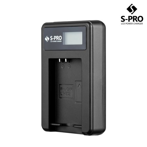 SPRO SPRO 삼성 SLB-0737 호환충전기 케녹스 X1 X60 X65, LCD 싱글충전기, 1개