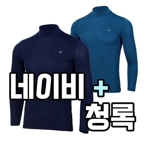늑대와여우 (1+1)원플러스원 봄 여름작업복티 냉감 쿨 쿨론 티셔츠