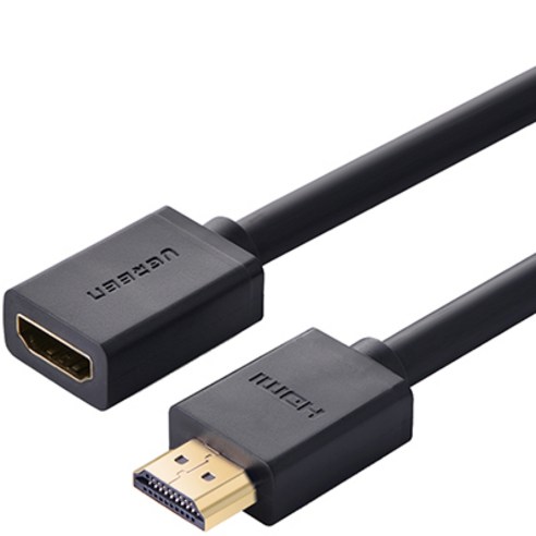 강원전자 Ugreen(유그린) U-10142 HDMI 연장 케이블 (v2.0 2m), 1개