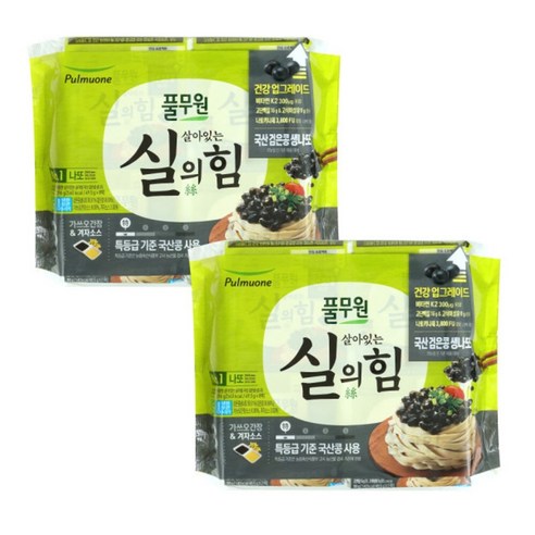 풀무원 검은콩 생 나또 396g(8입) x 2번들, 396g, 2개