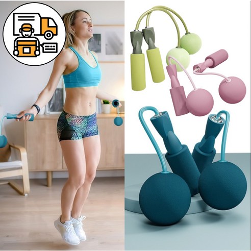 무중력 줄없는 줄넘기 홈트 집에서 줄뛰기, 기본라인줄넘기, 그린, 1개