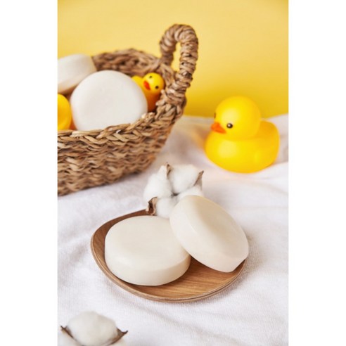 소중한 아기 피부를 위한 순하고 촉촉한 선물, 폴메디슨 유아용 세신비누 & 해면 스펀지