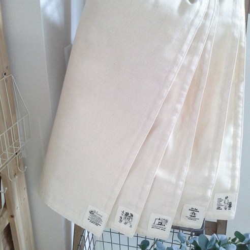 "피부가 예민해서 아무 수건이나 못 쓰겠어요?" 정련 완료된 소창 수건으로 해결! 소창수건