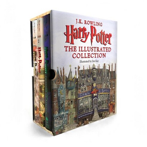 (영어원서) [일러스트판] Harry Potter 01-3 박스세트 (미국판), 단품, 단품