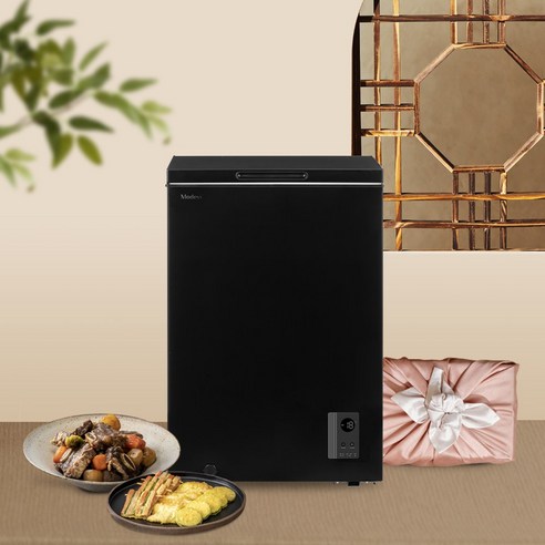 캐리어 24년 최신상 김치냉장고(냉동고겸용) 99리터 블랙 CCDF99BEM1, 단품