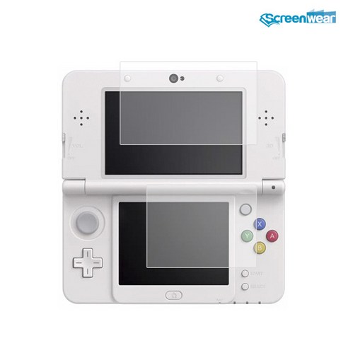 닌텐도 뉴 3DS 고투명 액정보호 필름 2매 (상/하), 고투명(상+하), 1세트
