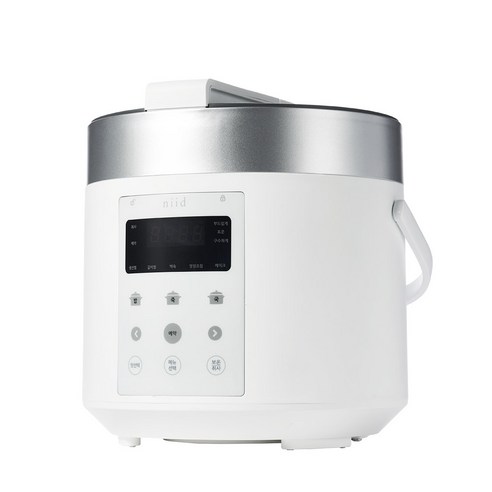 갓성비 주방 필수템, 니드 3인용 미니 전기 압력밥솥 NIID5 화이트