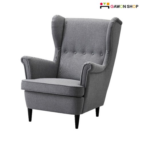 안락함과 스타일을 겸비한 클래식, 이케아 스트란드몬 윙체어 다크그레이 이케아1인쇼파