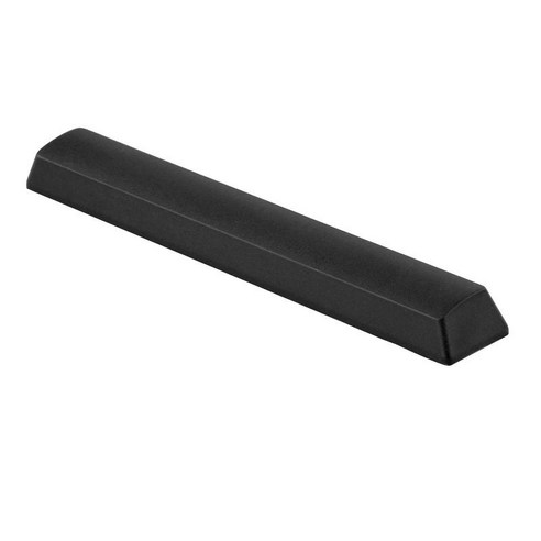 6.25U R1 PBT 스페이스바 Keycaps 다채로운 MX 클론 스위치 기계식 키보드 게임, 120x20x10mm, 검은 색