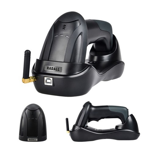 RADALL 1D 2D QR 바바코드 스캐너 2.4G 무선 블루투스 POS 인벤 슈퍼마켓 모바일 화면용 리더, CHINA_1D H6, 04 1D H6