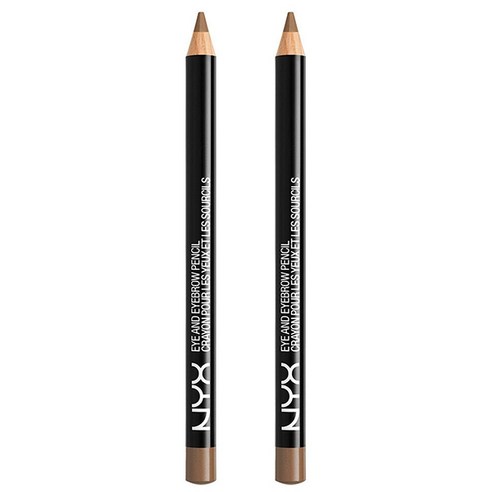 엔와이엑스 NYX 아이 앤 아이브로우 펜슬, Taupe, 2개