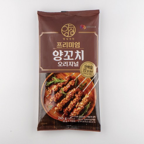 양심선언 프리미엄 양꼬치 245g 오리지널, 3개