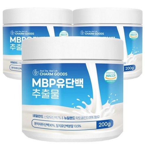 MBP 유단백 추출물 분말 200g 3통, 3개