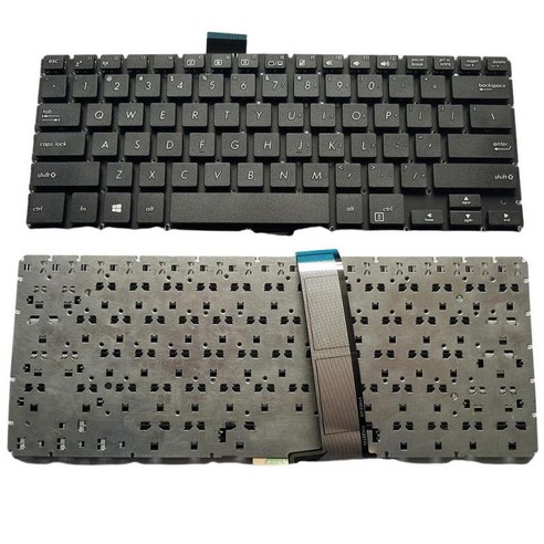 Pro PU451C PU451Ld 내구성을 위한 미국 영어 블랙 키보드 교체, 검은 색, 290x150x5mm, ABS