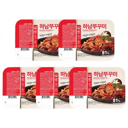 하남쭈꾸미 보통매운맛 350g 5개