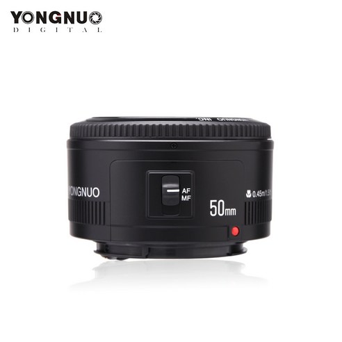 카메라렌즈 RU YONGNUO-YN50mm f1.8 자동 초점 렌즈 EOS 60D 70D 5D2 5D3 600d DSLR 카메라 용 YN EF 50mm, 01  EF