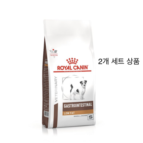 로얄캐닌 독 가스트로 인테스티널 로우펫(로우팻) 스몰독 건사료 1.5kg / 1 + 1 / 독 가스트로 로우펫 스몰독 / 췌장염 처방식 / 처방사료 + 웰케어 유산균, 곡류, 2개