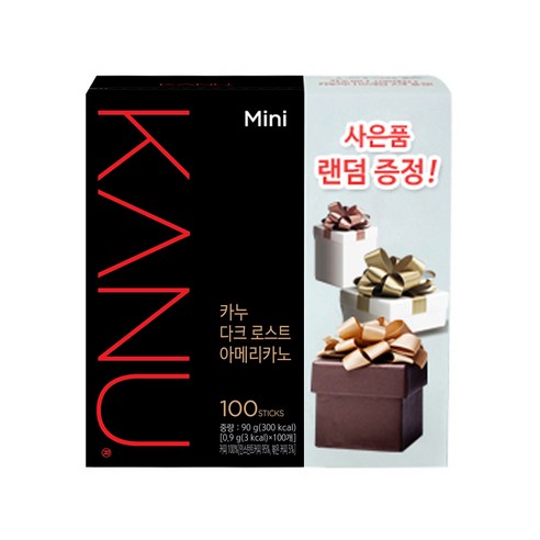 카누 미니 다크 200T(100T 2개)+사은품, 2개, 900mg