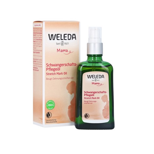 WELEDA 벨레다 마마 마사지 오일 100ml, 1개 벨레다튼살오일