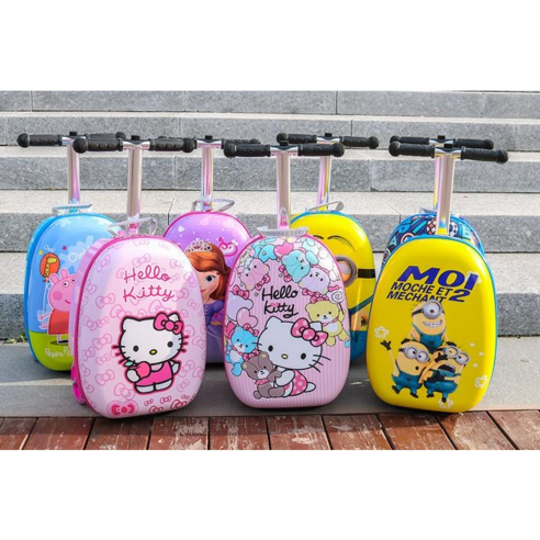 여행의 즐거움을 두 배로! 트렁크 킥보드캐리어로 특별한 추억을 만드세요.