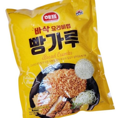 해표바삭요리비법빵가루 500G(주)사조대림, 500g, 1개