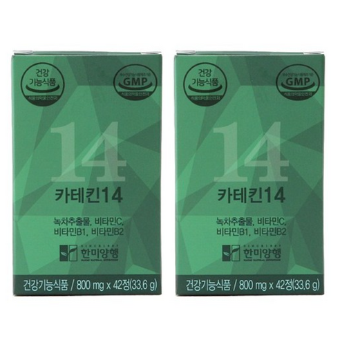 한미양행 카테킨14 29.4g, 42개, 2개
