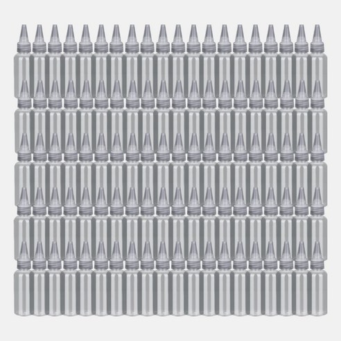 27리빙 소분공병 뾰족캡 소분용기 50ml, 투명, 100개