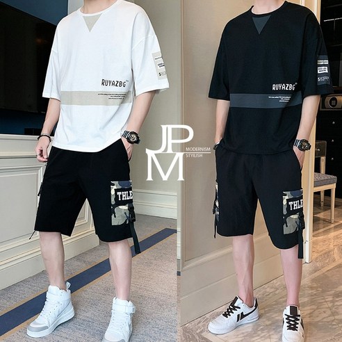 JPMALE 남성 여름 운동복 세트 반팔 반바지 미리터리 포인트 TS17 당일 발송!! 플리츠세트 JPMALE 남성 여름 운동복 세트 반팔 반바지 미리터리 포인트 TS17 당일 발송!! 플리츠세트