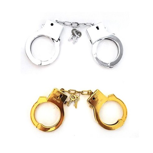 긴급체포 수갑으로 즐기는 경찰관 역할놀이 수갑