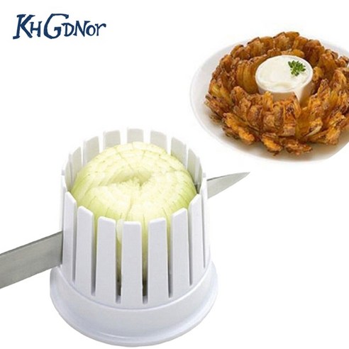 다용도 슬라이서 양파칼 감자칼 채칼 창조적 인 양파 꽃 메이커 꽃 과일 앰프 야채 절단기 도구 절단 주방 액세서리, 1개