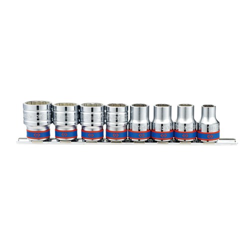 킹토니 킹토니 4510MR 1 2 핸드소켓세트 6각 8개, 킹토니 핸드소켓4510MR (6각MM), 킹토니 핸드소켓4510MR (6각MM)
