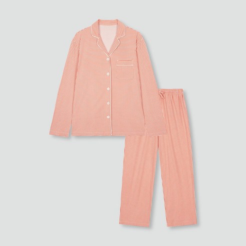 잠 못 드는 밤, JAJU 피치스킨 파자마가 선사하는 달콤한 휴식 자주피치스킨