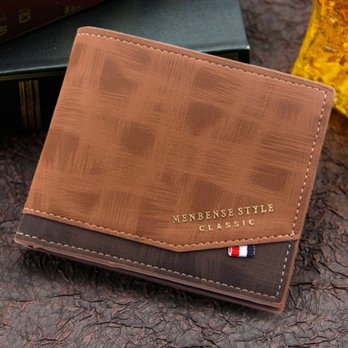 ZOOLO 투컬러 클래식 심플 남성 지갑