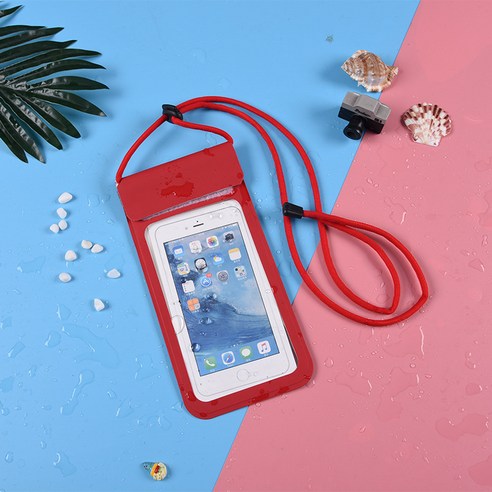 PVC 투명 핸드폰 방수 주머니 터치스크린 야외 수영 잠수 부유 충전 주머니 핸드폰 방수 보호 커버