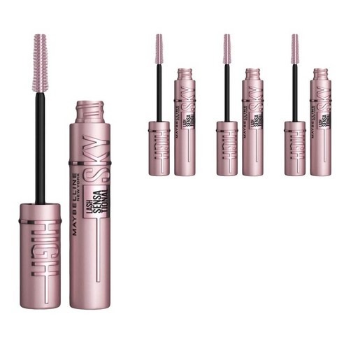 메이블린 래쉬 센세이셔널 스카이 하이 마스카라 7.2ml, 4개, Blackest Black 800